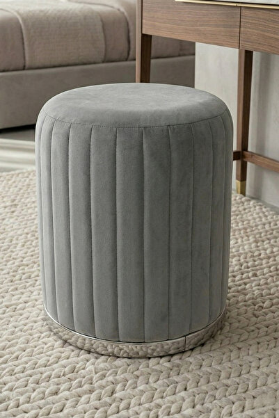 Zem Long Line Grey - Silver Puf