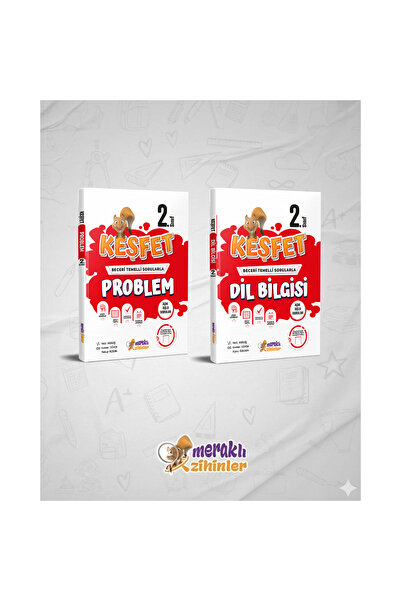meraklı zihinler 2. SINIF KEŞFET DİL BİLGİSİ VE PROBLEM KİTABI [2'Lİ SET] (2025)