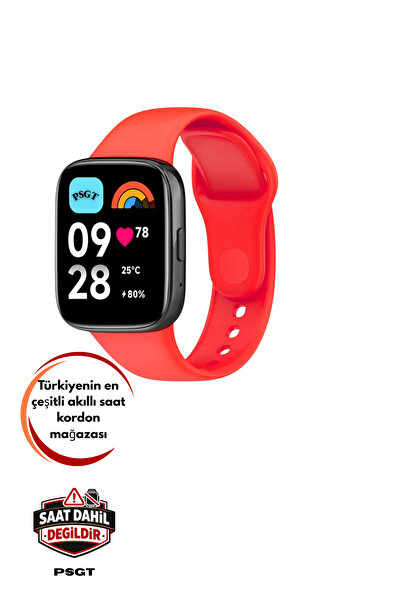 PSGT Xiaomi Redmi Watch3 Active/lite Uyumlu Kordon Spor Şık Tasarım Yumuşak J...
