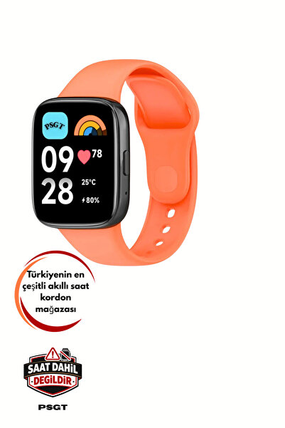 PSGT Xiaomi Redmi Watch3 Active/lite Uyumlu Kordon Spor Şık Tasarım Yumuşak J...