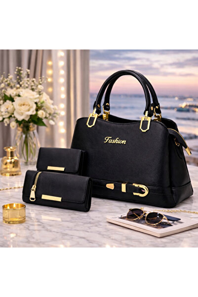 MODAMARKM LÜKS KOMBİN KADIN LÜKS OMUZ ÇANTASI, 3 BÖLMELİ TELEFON ÇANTASI, VE ...