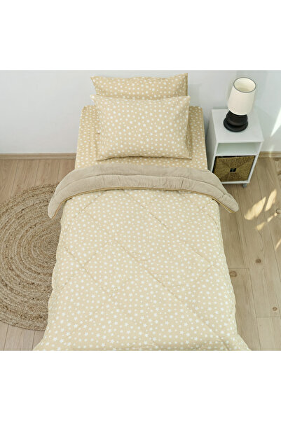 Arma Concept Single Patterned Pufidik Wellsoft Sleep Set & Quilt + 2 Pillowca...