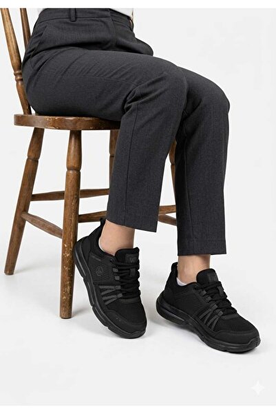 McDark Μαύρα αθλητικά παπούτσια UNISEX, τεχνολογία σόλας που δεν κιτρινίζει κ...