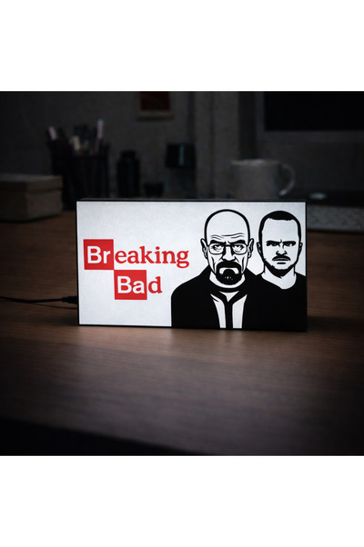 shop Masa Lambası - Breaking Bad Adaptörlü Dekoratif & Hediyelik Lamba