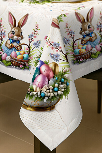 MonoHome Τραπεζομάντηλο-Πολύχρωμο ψηφιακό σχέδιο 5D- Ειδικό ύφασμα ζακάρ υφαν...