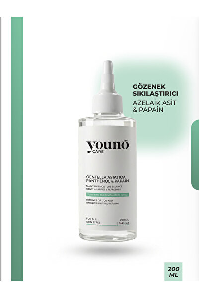 YOUNO CARE Gözenek Sıkılaştırıcı Azelaik Asit Tonik 200 ml | Leke Karşıtı | P...
