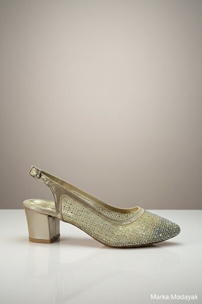 Modayak MARZELLA ALTIN 4022 ΓΥΑΛΙΣΤΕΡΟ ΔΕΡΜΑ ΜΕ ΧΡΥΣΕΣ ΠΕΤΡΕΣ ΜΕ ΛΟΥΡΑΚΙ ΣΤΟΝ...