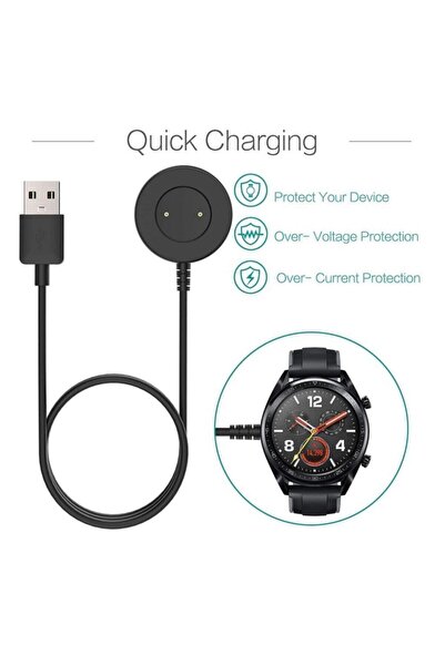 Genel Markalar Huawei Watch 46 Mm Honor Watch Magic 2 Usb Şarj Kablosu