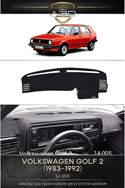A3D TORPİDO KORUMA Volkswagen Golf 2 (1983-1992) Front Dashboard Protection P...