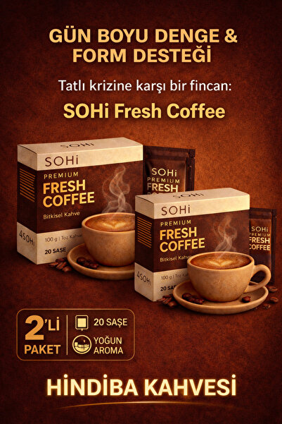 SOHİ Diyet Kahvesi 2’li Set | Bitkisel Kahve | Tatlı ve Atıştırma İsteğine De...