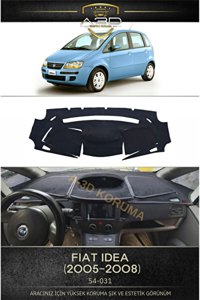 A3D TORPİDO KORUMA Fiat İdea Front Chest Panel Dashboard Protection Cover Car...
