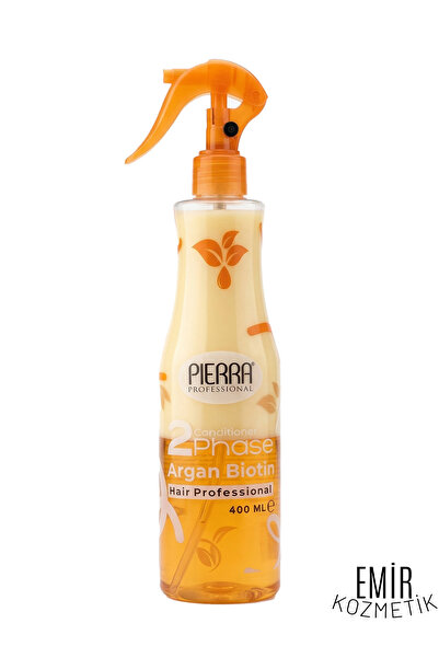 PİERRA Argan & Biotin Saç Kondisyoneri (FÖN SUYU) 400 ml