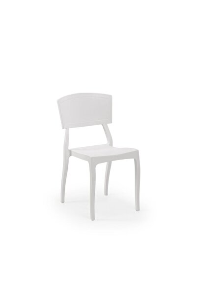 Tilia Orient Polipropilen Sandalye Süt Beyaz - Bahçe, Balkon, Dış Mekan, Kafe...