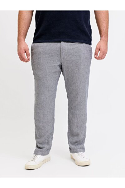 Jack & Jones Plus Nohavice Voľný strih pre väčšie veľkosti