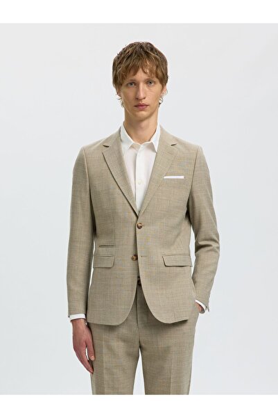SELECTED Einreihiger Blazer Slim Fit