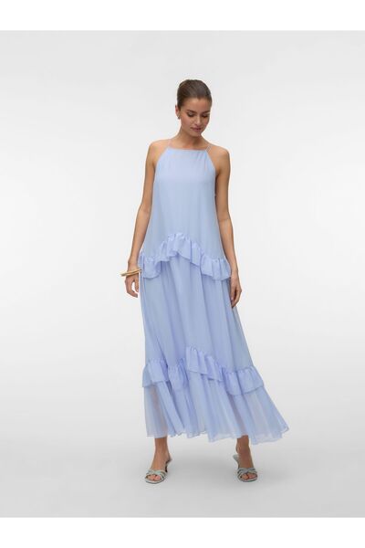 Vero Moda Kleid VMMACKENZIE Langes Kleid