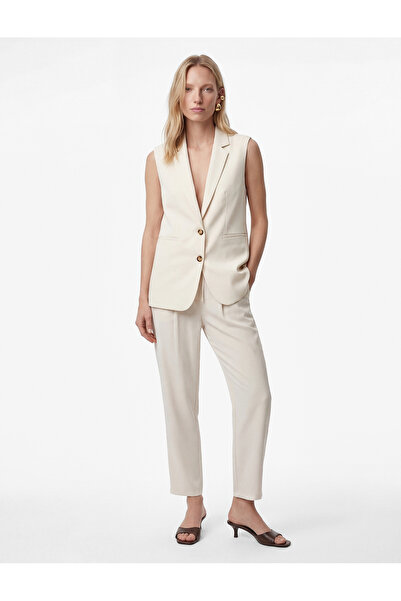 Koton Άνετο παντελόνι jogger από βισκόζη με φιόγκο και κορδόνια στην ψηλή μέση