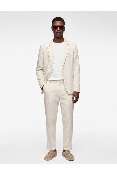 Koton Μακρυμάνικο Με μείγμα βισκόζης Με τσέπες Μπουφάν με κουμπιά και μονό γι...