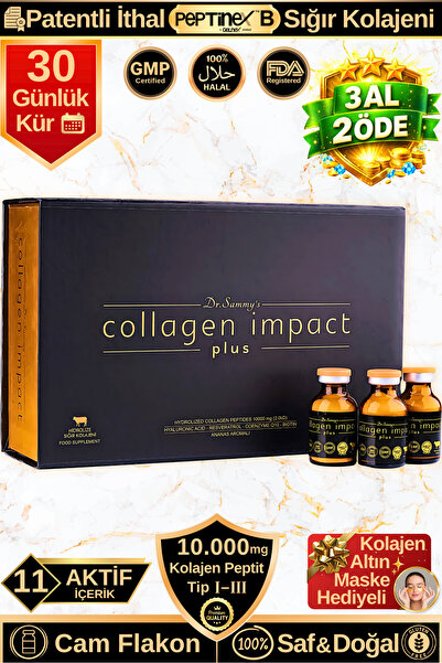 Dr.Sammy's Toz Kolajen Peptit 10.000 Mg Tip 1-3 Hidrolize Sığır Kolajeni | Pr...