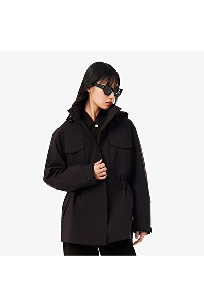 Lacoste Oversized Mid Length Waterproof Parka - BF0021-00-3LA