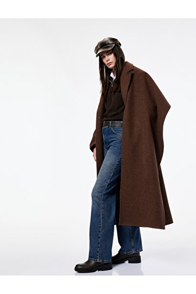 Koton Βαμβακερό ίσιο παντελόνι με ίσιο πόδι - ίσιο τζιν