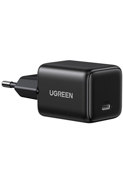 Ugreen Incarcator retea 20W QC4 5V/3A USB-C, GaN Fast Charging, Negru
