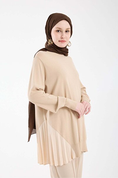 Invee Plisole Knitwear Tunic Fondoten