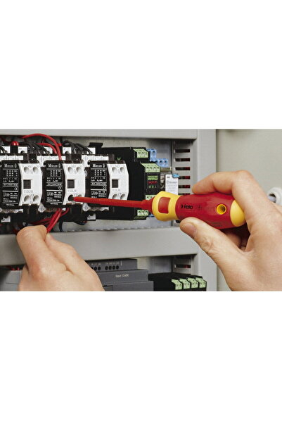 FELO VDE insulated screwdriver set, E-SMART, XL-Strongbox, 12 pieces