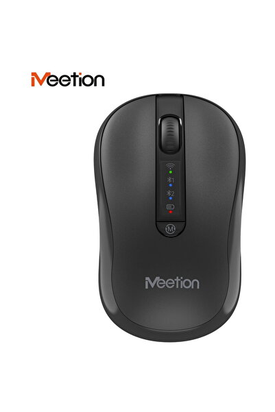MeeTion Wireless and rechargeable office mouse BTM185R, Black