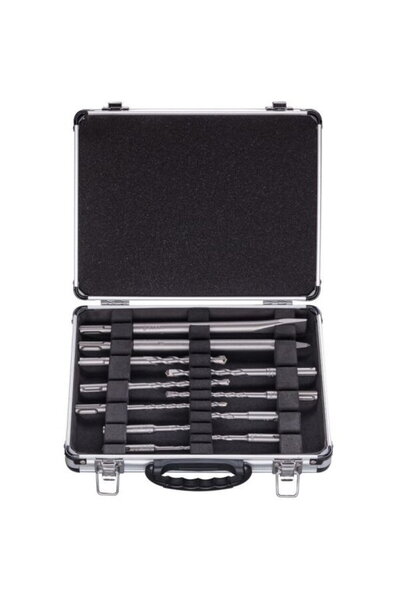 Bosch Set 11 piese 2608578765, SDS Plus, 9 burghie, 2 dalti, pentru daltuire ...