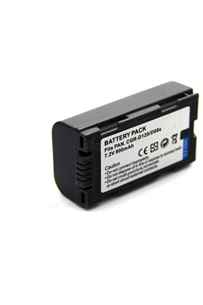 Generic Battery CGR-D08S, CGR-D120 800mAh replace Panasonic
