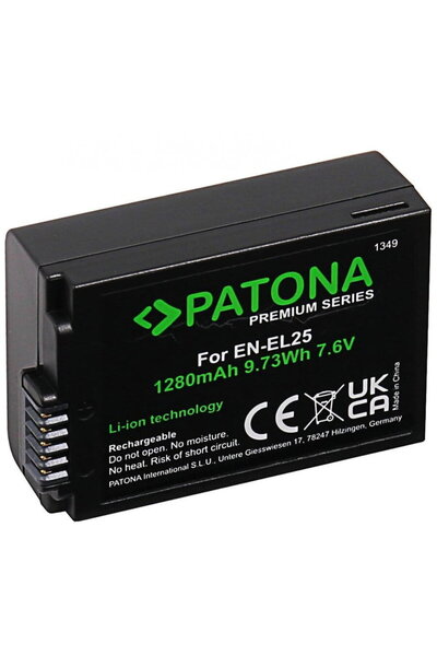Patona Acumulator Premium EN-EL25 1280mAh compatibil Nikon-1349