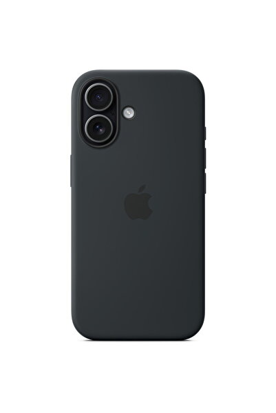 Apple Husă de silicon pentru iPhone 17 cu MagSafe - Negru