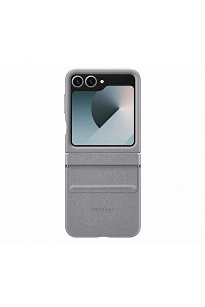 Samsung Husa protectie spate Kindsuit, piele ecologica pentru Galaxy Z Flip 6...