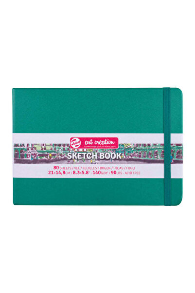 Talens Art Creation Sketch Book 14,8x21 cm Forest Green Eskiz Defteri 80 Yapr...