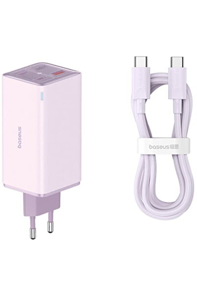 Baseus Încărcător RETEA GaN6 Pro, Încărcare rapidă 100W, 2 x Ieșire USB Type-...
