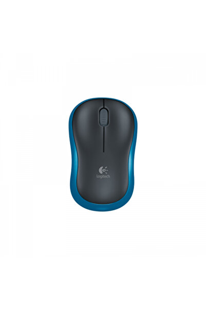 logitech Mouse Optic M185, USB Wireless, Negru-Albastru