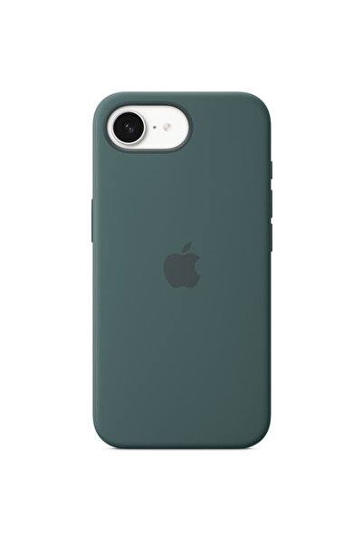 Apple Husă de silicon iPhone 16e Verde lac