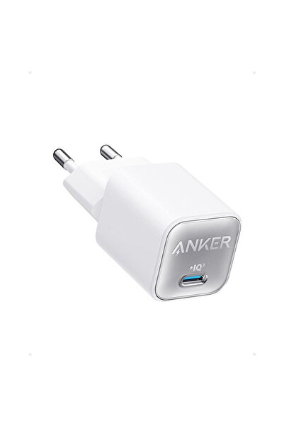 Anker Încărcător de rețea 511 Nano 3 30W USB-C, PowerIQ 3.0, PPS, Alb