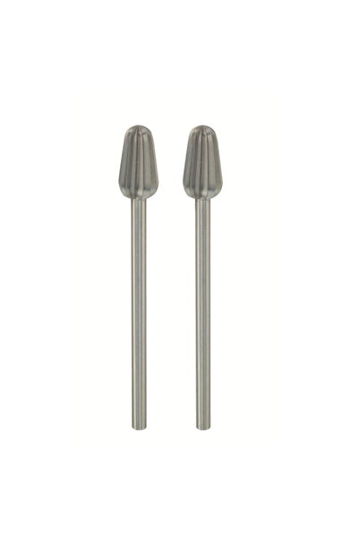 Proxxon Set of 2 tungsten-vanadium steel alloy cutters, 28723, Silver