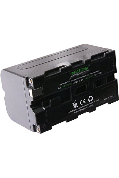 Patona Acumulator Premium NP-F750 4400mAh înlocuiește Sony-1176