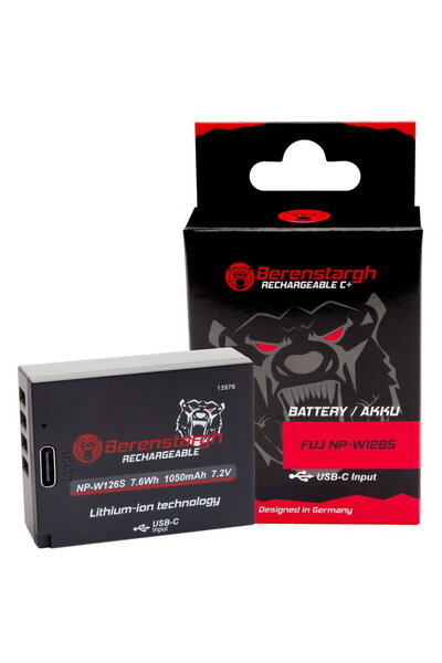 Patona Acumulator Berenstargh NP-W126 1050mAh înlocuitor pentru FujiFilm X-H1...