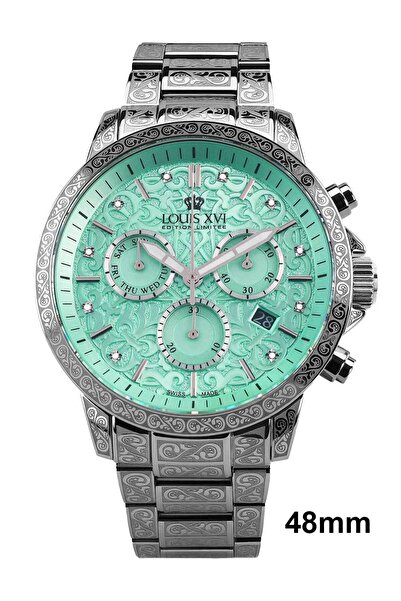 Louis XVI Mens Watch LXVI4025, Quartz, 48mm, 10ATM