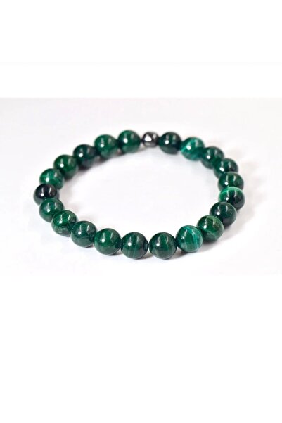 Taşmir Real Natural Malachite Bracelet 8 mm (Malachite Bracelet)