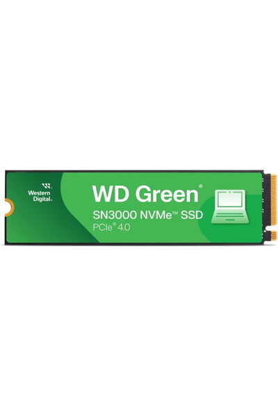 WESTERN DIGITAL SSD Green SN3000, 1TB, PCI Express 4.0 x 4 M.2 2280, Citire/S...