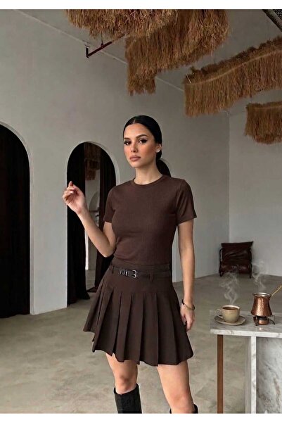 Enga Vera Women's Crew Neck Modal Fabric Lycra Short Sleeve T-Shirt Fit Casua...