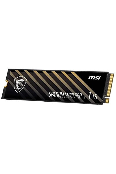 MSI SSD Spatium M470 PRO, M.2, 1TB, PCI Express 4.0 NVMe, 3D NAND