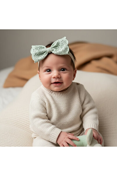 EGOMİ Green Fisto Baby Bandana