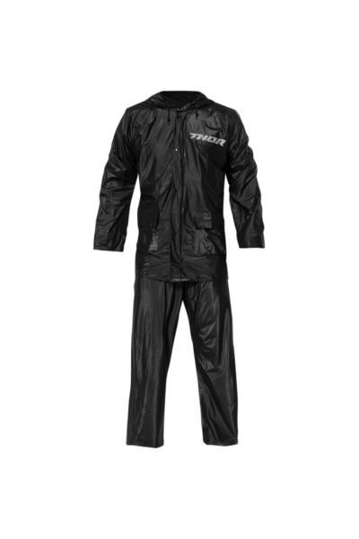 THOR Rain suit, black, size XL