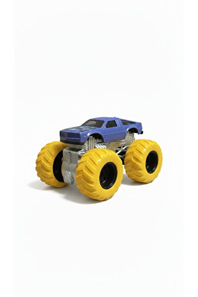 TOY LAND سيارة لعبة صغيرة على شكل شاحنة وحشية بمقياس 1:64 للأطفال - سيارة تعم...